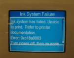 Cерьезные дефекты в струйных принтерах и МФУ HP Photosmart