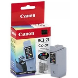 Заправка картриджа Canon BCI-21Color