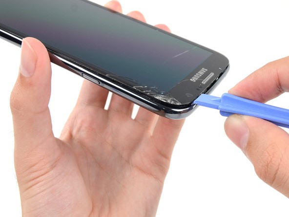 Замена корпуса динамика (громкоговорителя) Samsung Galaxy Note 2 3 14
