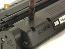 Инструкция по заправке картриджей HP Laserjet 1000, Canon LBP-25